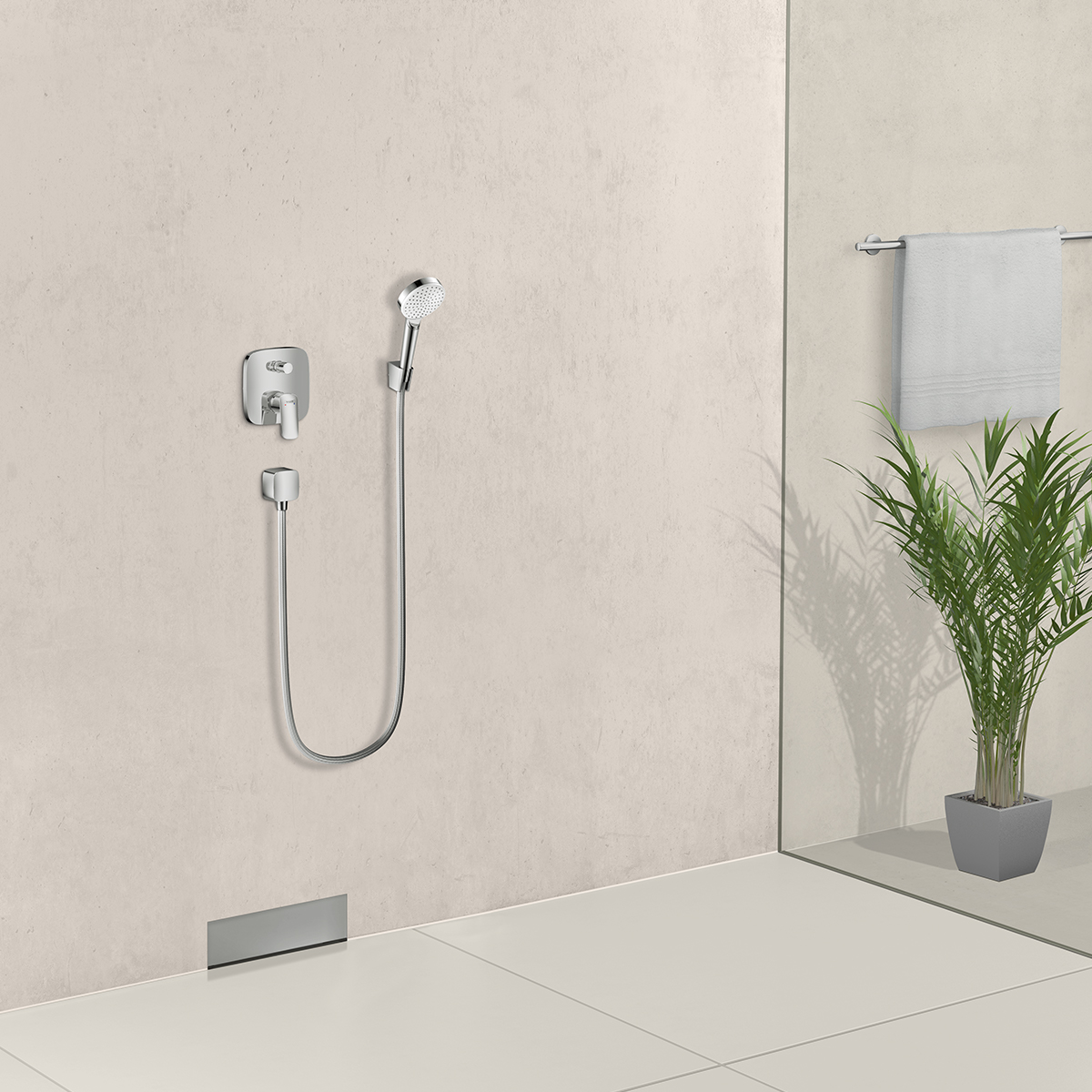 hansgrohe Porter’S Shower Support | SaveMoneyCutCarbon