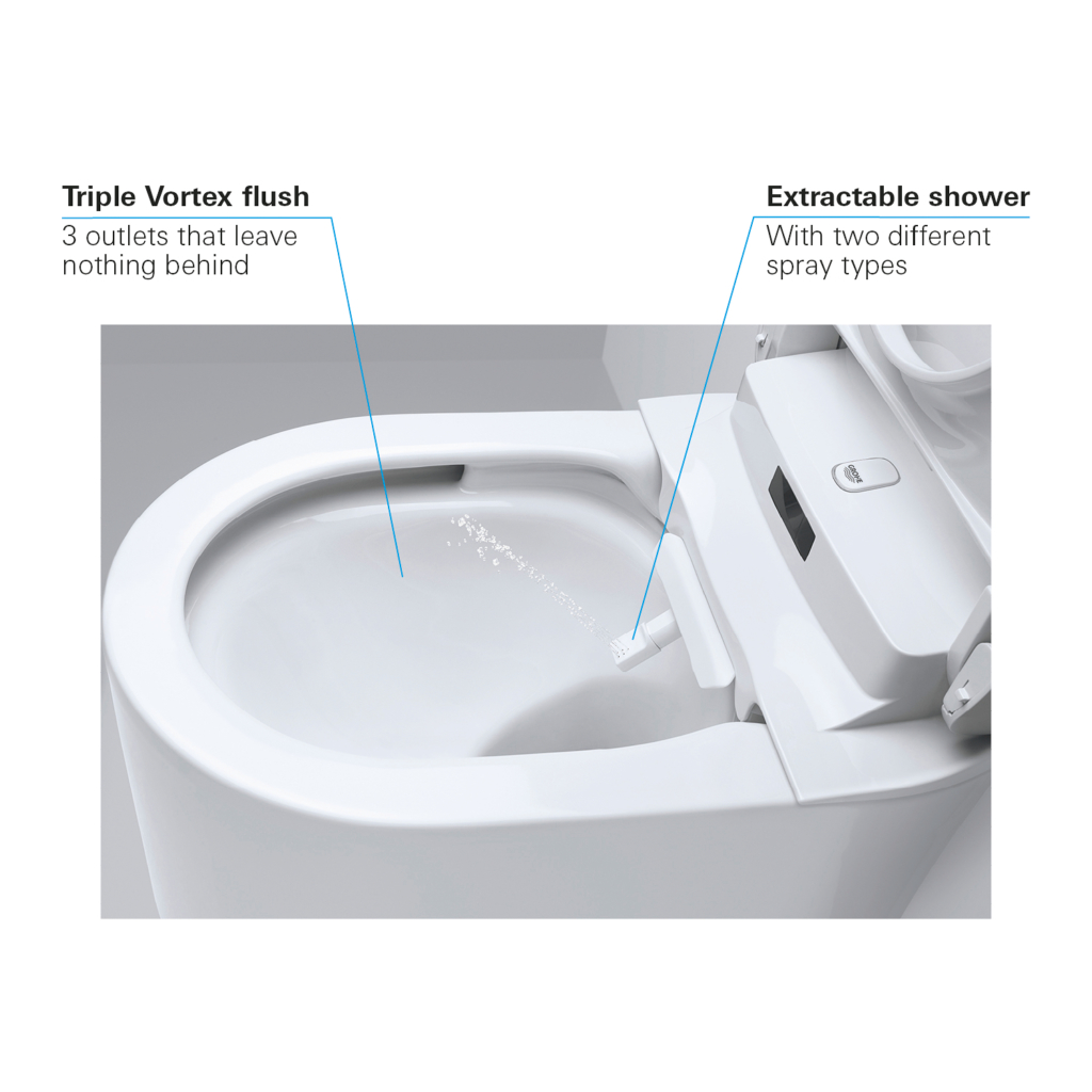 Grohe Sensia Arena Shower Toilet Alpine White 39354SHO