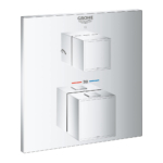 Grohe Grotherm Thermostatic Shower Mixer Two Outlets for Concealed Installation 24154000 - Main