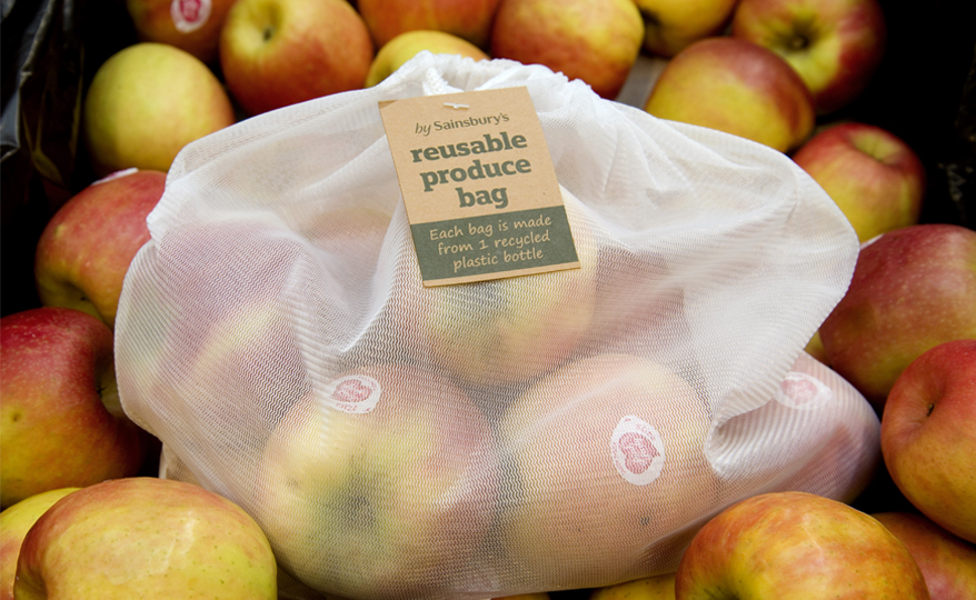 Sainsbury’s scraps fresh food plastic bags