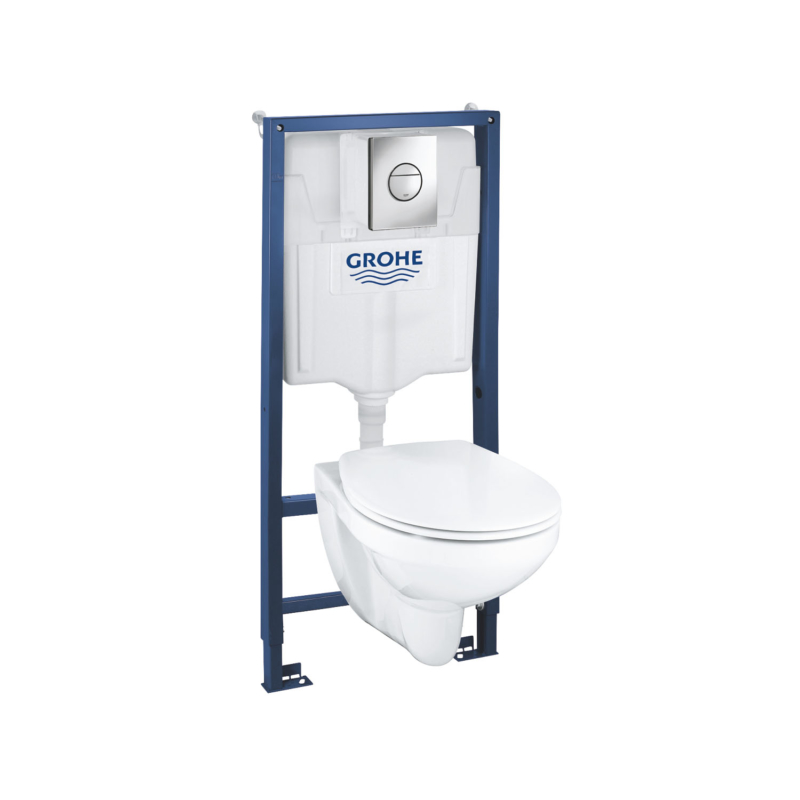 Grohe Solido 5-in-1 Bau Toilet Set-39499000-Main