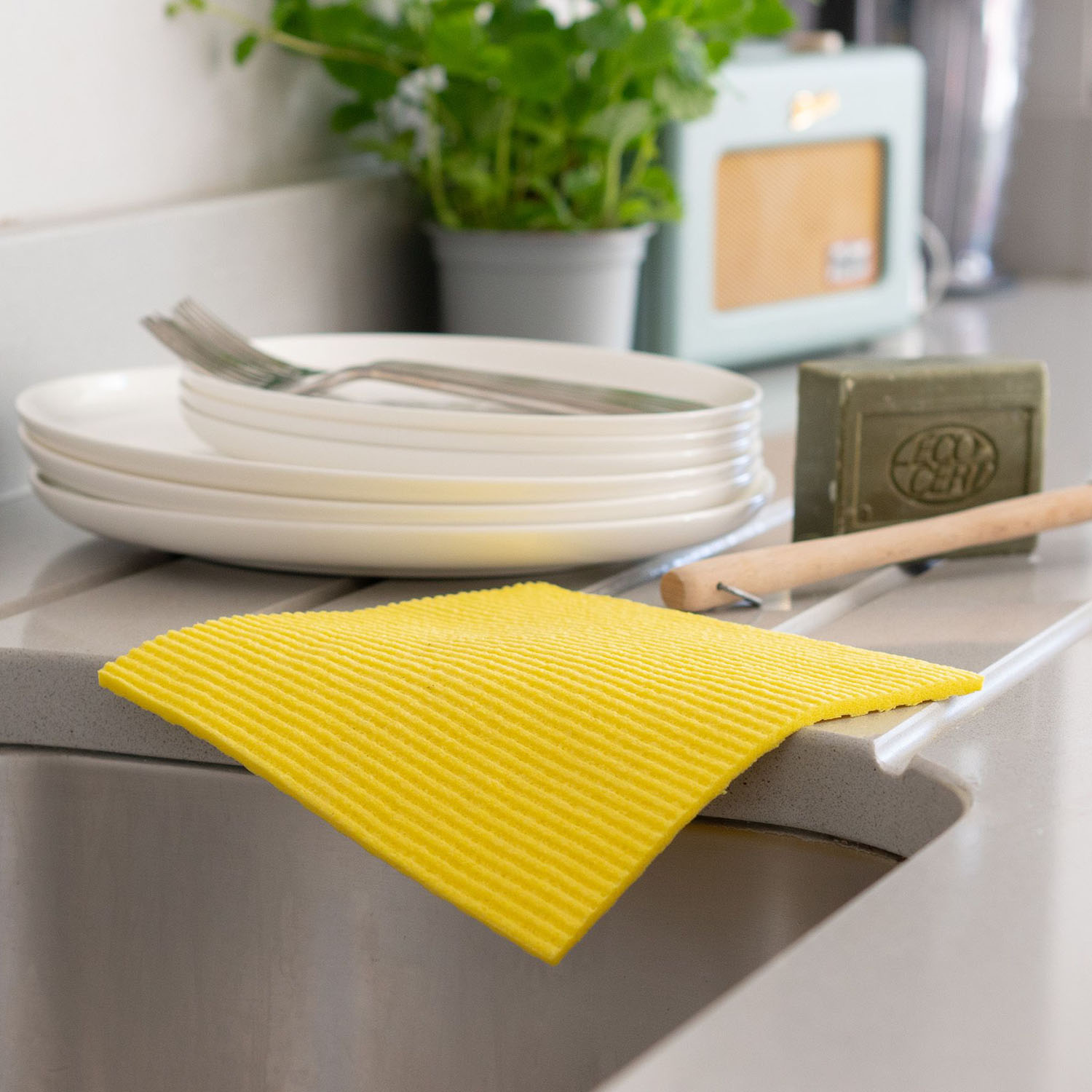 ecoLiving Cleaning Cloths-ECOTWINP001-Lifestyle