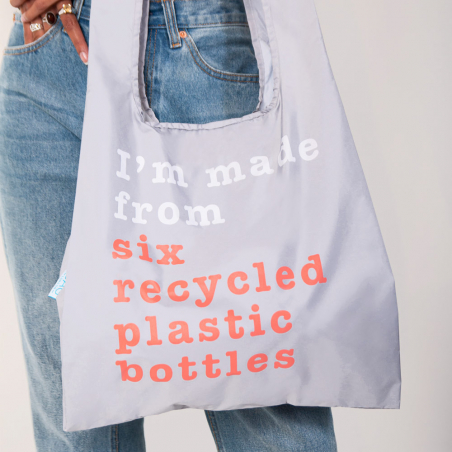 Kind Bag Reusable Shopping Bag | 100% Recycled | Recycle Print