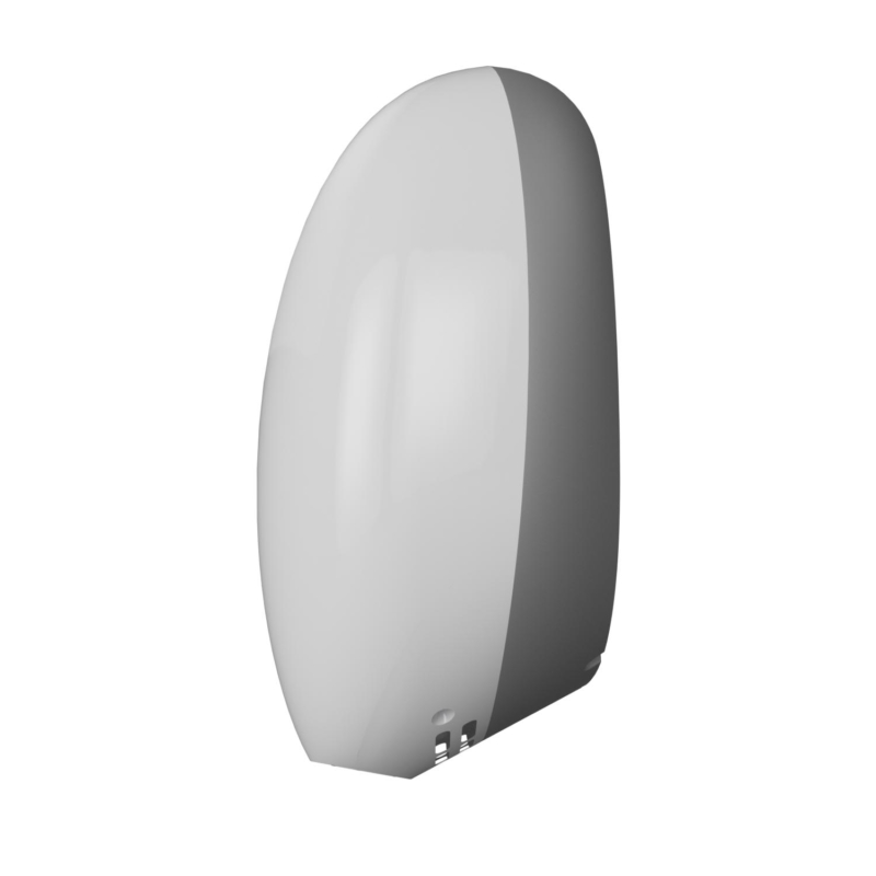 Velair-Pebble-Plug-&-Play-Hand-Dryer-White-VAPB001-Side