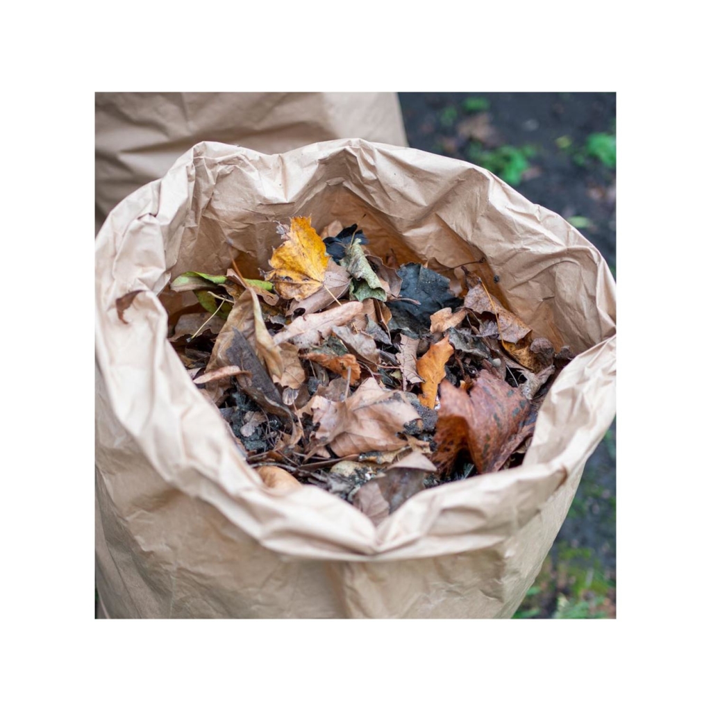 ecoLiving Compostable Garden Waste Bags 75 Litre 5 Pack
