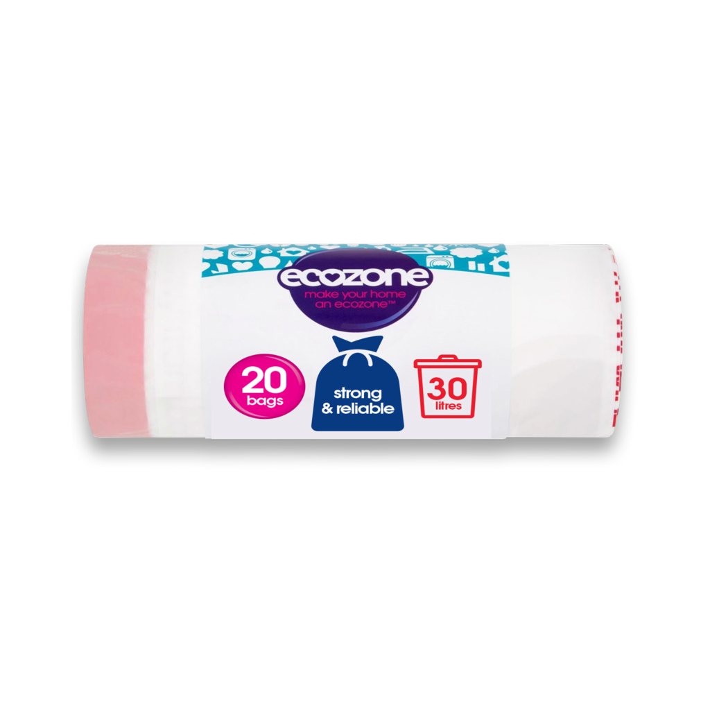 Ecozone Biodegradable Bin Liners 30 litre 20 Liners