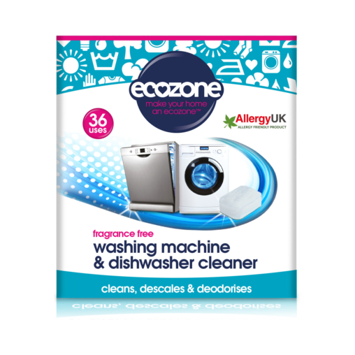 Ecozone Washing Machine & Dishwasher Cleaner Tablets 36 Tablets