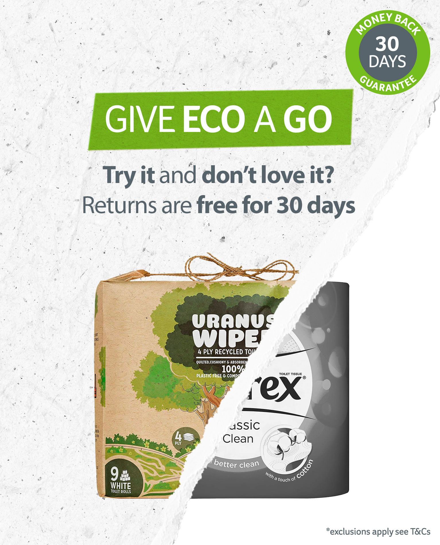 30 any give eco a go banner for mobile