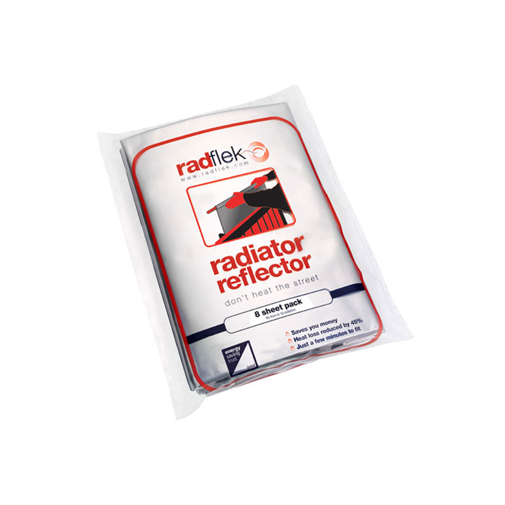 Radiator Reflector Foil Sheets | 8 Pack | SaveMoneyCutCarbon