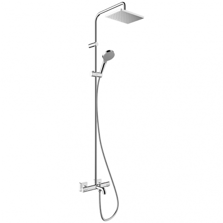 hansgrohe Vernis Blend Overhead Shower 200 1jet EcoSmart | Chrome