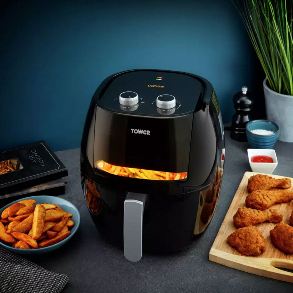 Tower Vortx T17071 7L Black Manual Air Fryer