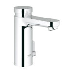 Grohe Eurosmart Cosmopolitan T Self Closing Basin Mixer with Mixing Device and Adjustable Temperature Limiter Flow