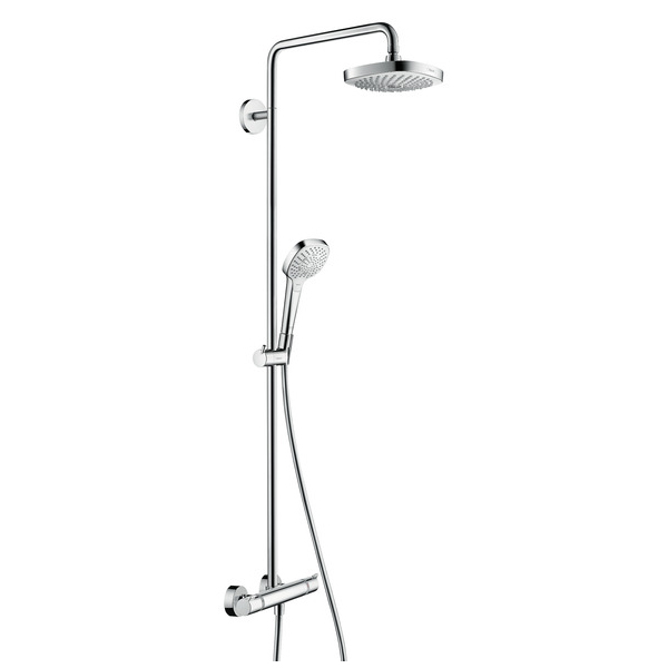 hansgrohe Croma Select E 180 2Jet Showerpipe