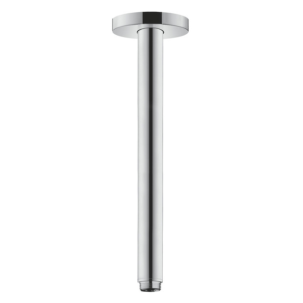 hansgrohe Croma Select S Chrome Ceiling Connector 300mm