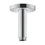 hansgrohe Croma Select S Chrome Ceiling Connector 100mm