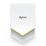 Dyson Airblade V White Hand Dryer HU02 Front