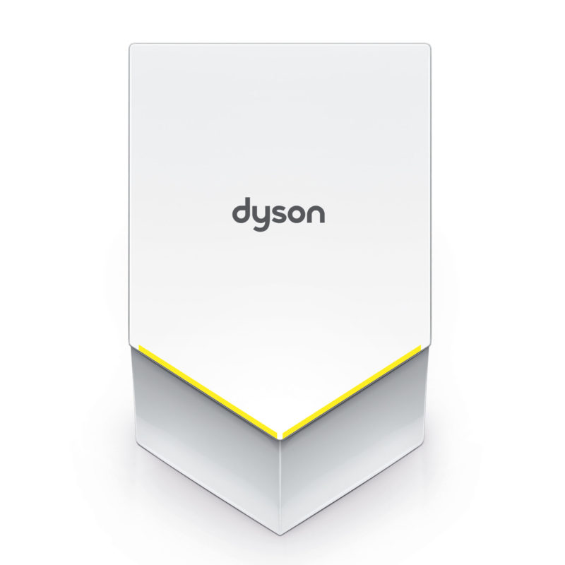 Dyson Airblade V White Hand Dryer HU02 Front