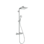 hansgrohe Crometta E 240 1jet Showerpipe EcoSmart Chrome Main