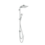 hansgrohe Crometta E 240 1jet Showerpipe Reno EcoSmart Chrome Main