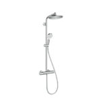 hansgrohe Crometta S 240 1jet Showerpipe EcoSmart Chrome Main