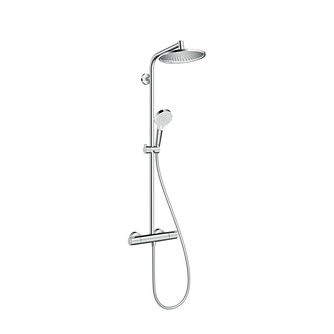 hansgrohe Crometta S 240 1jet Showerpipe EcoSmart Chrome