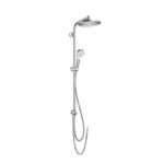 hansgrohe Crometta S 240 1jet Showerpipe Reno EcoSmart Chrome Main