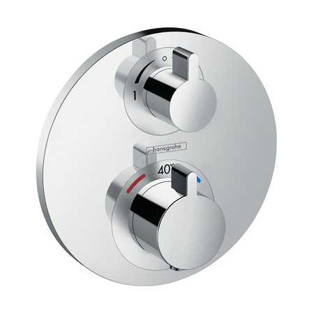 hansgrohe Ecostat S Chrome Thermostatic Mixer for Concealed Installation