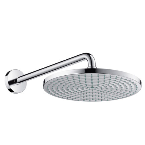 hansgrohe Raindance S 300 Air 1jet EcoSmart Shower Head with Shower Arm ...