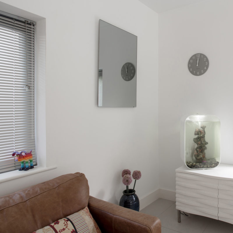 Herschel Inspire Mirror Panel Lounge Installation