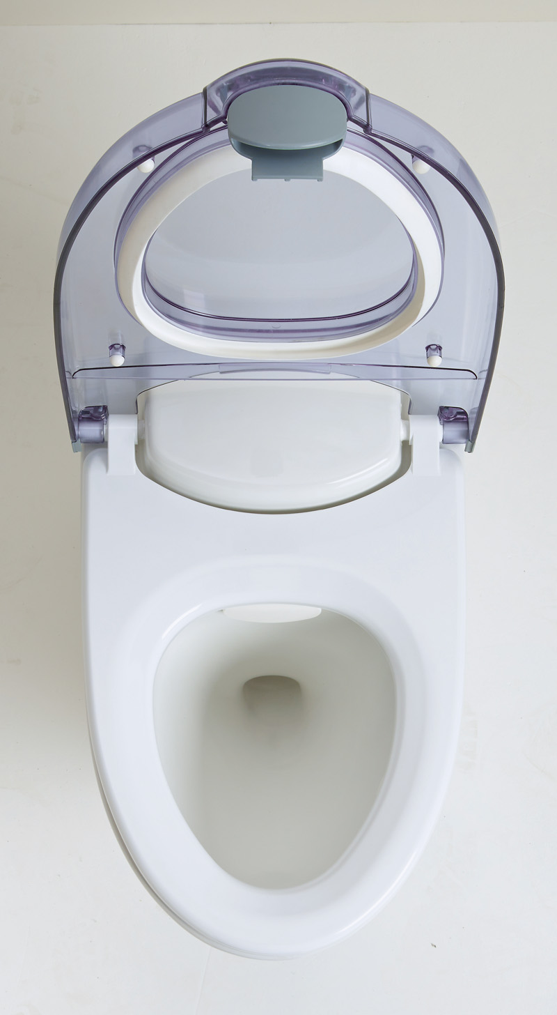 Propelair Toilet. Uses only 1.5 litres water per flush