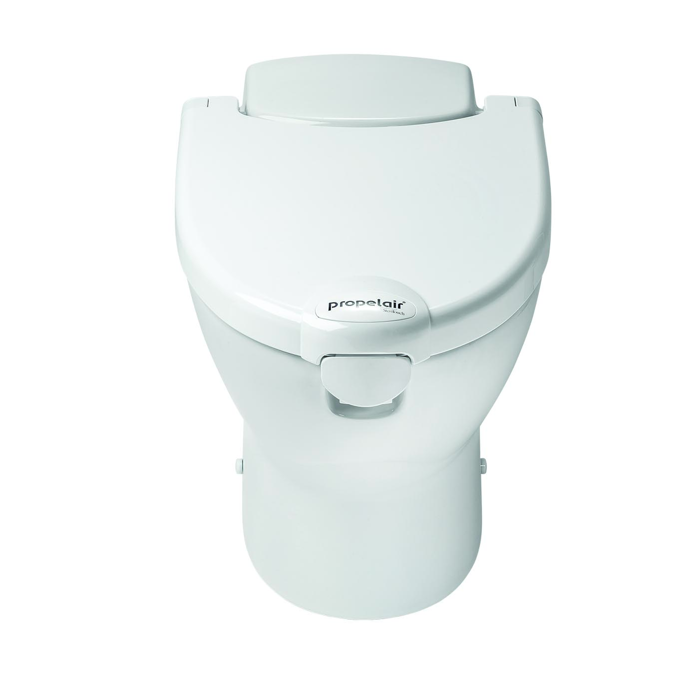 Propelair HighPerformance Toilet White Lid & Push Button Flush