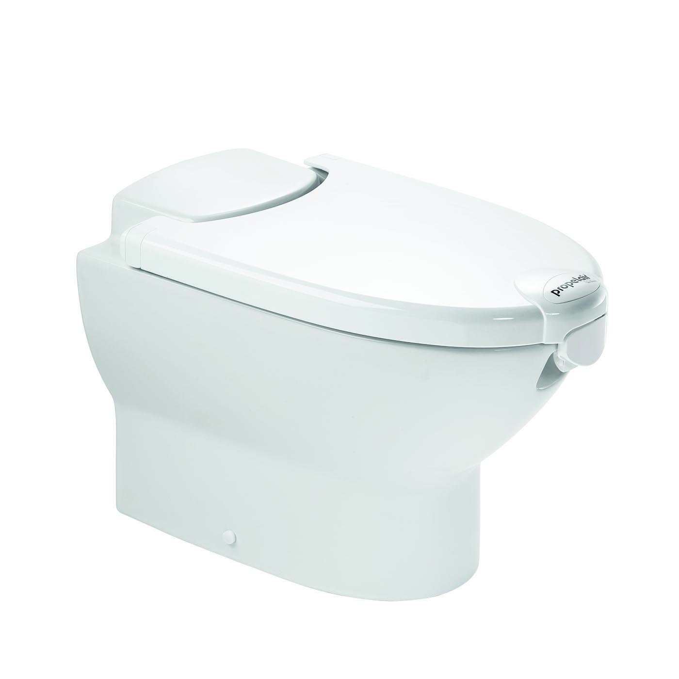 Propelair HighPerformance Toilet White Lid with Sensor Flush