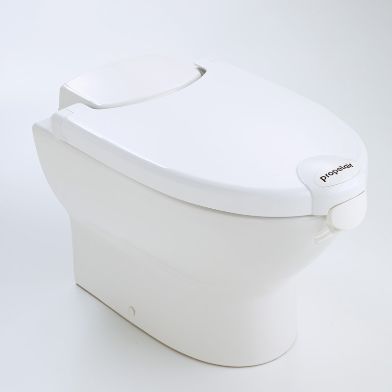 Propelair HighPerformance Toilet White Lid & Push Button Flush