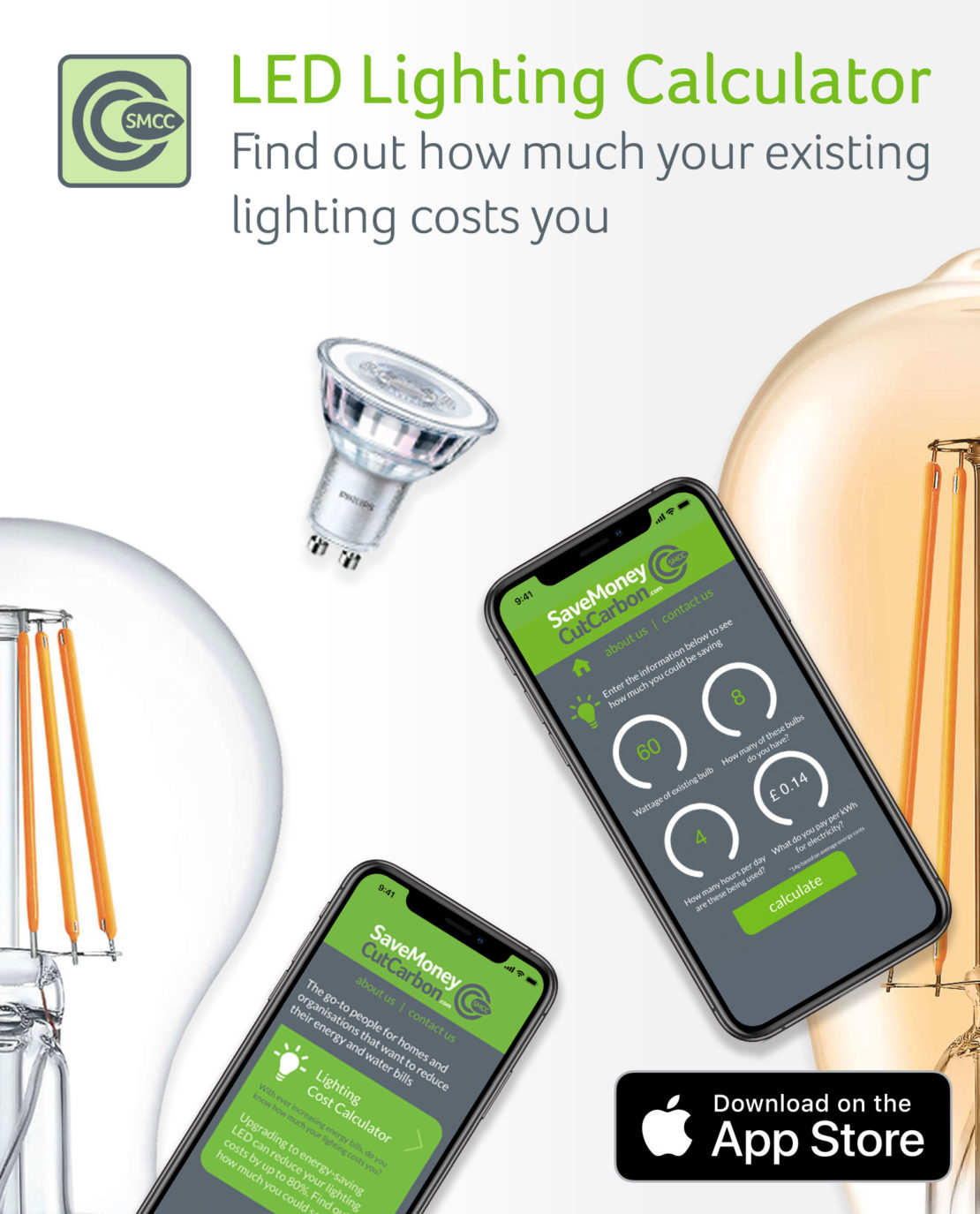 LED Lighting Calculator App See how much you could save