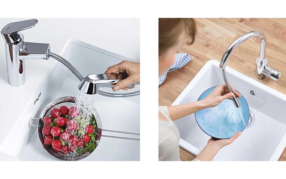 Pull Out Kitchen Taps Fast Delivery & Best Prices